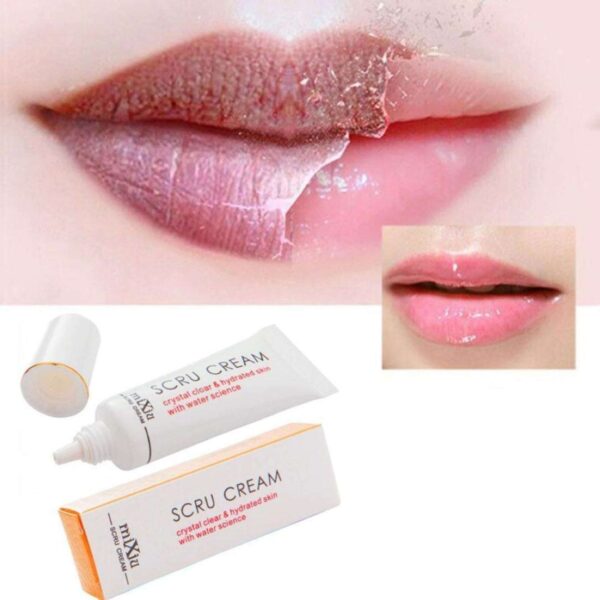 Lips SCRU Scrub Gel Moisturizing Remove Dead Skin Exfoliating Lip Care Cream 12g - Image 2